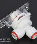 Leak Guard Shut Off Valve Three Eighths Inch DN10 For RO Reverse Osmosis Systems with clear sensor component