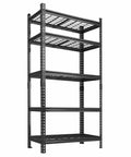 Rust Proof Iron Storage Shelf Two Pack No Tools Needed For Ten Minute Assembly Heavy Duty Garage And Kitchen Rack