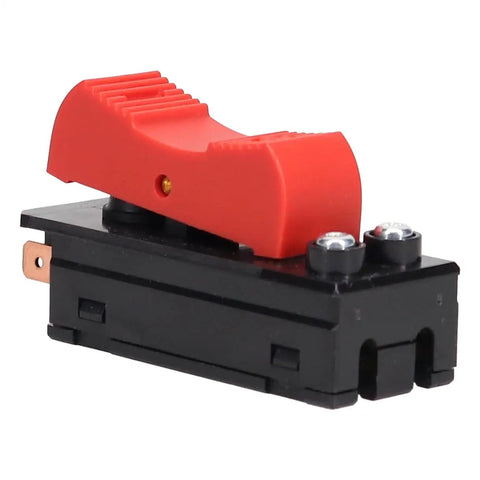 Heavy Duty Workhorse Switch Replacement For Demolition Hammers Dh1020vc And 11335k, OEM grade power switch with red toggle.