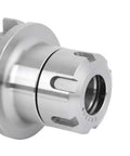 ER25 70 Collet Chuck Tool Holder For CNC Lathe And Milling Machines, Alloy Steel 40Cr, close-up of the chuck end