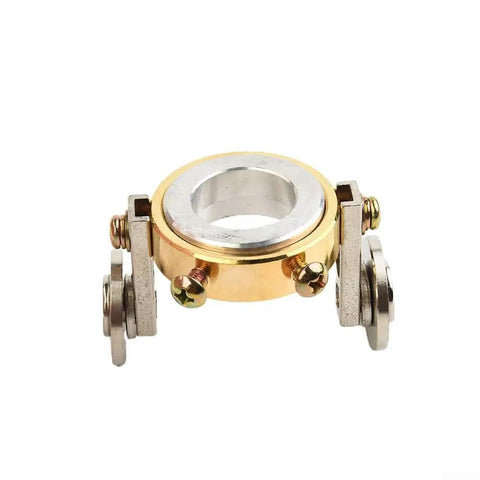 Dual Wheel Roller Guide for PT-31 LG-40 Torch, metal construction for adjustable standoff precision, enhances plasma cutting.