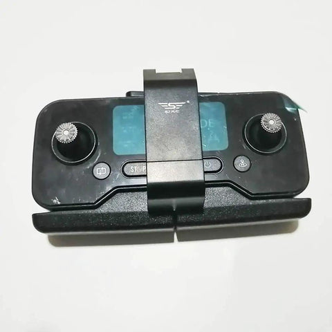 Remote Controller Transmitter For SJRC F11 4K PRO And F11S Drones, Pro-Grade RC Controller, top view showing controls and screen.