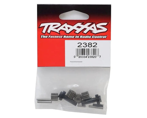 Hardened Steel Planetary Gear Set With Pins And Shafts For RC Cars And Trucks packaging showcasing contents