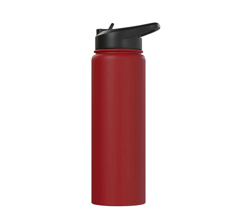Red Dinosaur Lacrosse Water Bottle With Insulated Stainless Steel Double Wall Keeps Drinks Hot Or Cold Dishwasher Safe Sweet Gift For Coaches Moms Dads And Players