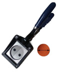 Hardworking Handheld Button Graphic Punch Die Cutter For Badge Making With 32mm Actual Cut and various size options, front view