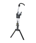 Portable Bike Stand For On The Go Tune Ups, Compact Foldable Display Stand Fits 26 Inch And 700C Wheels, sleek aluminum design