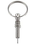 Two Pack Quick Release Pin 1/4 Inch Diameter With Drop Cam And Spring Overall Length 1.66 Inches Usable Length 1 Inch Marine Grade 316