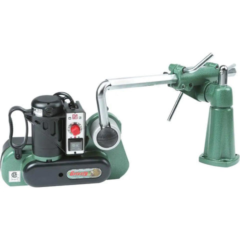 Knockout Heavy Duty One Eighth Hp Woodworking Power Feeder With Three Synthetic Rubber Rollers Variable Speed Drive For Smooth Production Ripping Milling No Sweat Workflow Shop Ready