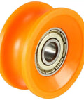 Hella Smooth V Groove Pulley Wheels With Precision Ball Bearing Rollers For Zero Headache Project Builds And Sleek Glide Action Orange 6x30x13mm