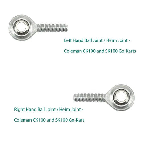 CK100-S Steering Wheel Linkage Rod With Heim Joints For Go Kart Replacement Part That Fits CK100-S SK100 HS100GK 98cc 3.0HP P401001641100000 Durable Performance Upgrade left and right heim joints