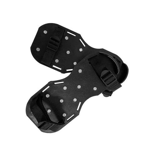 One Size Fits All Spike Lawn Shoes For Aeration Garden Yard Patio Work With Easy Strap Fit durable green polypropylene soles