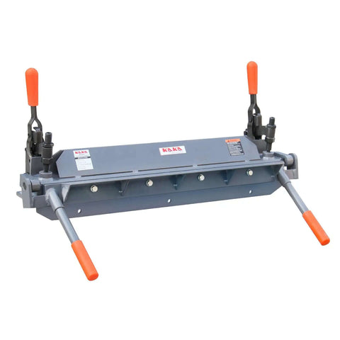 24 Inch Heavy Duty Sheet Metal Brake Bender for 18 Gauge Steel, Adjustable 0 to 135 Degrees, W-2418 Wide Metal Bender
