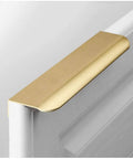 Gold Slick Invisible Door Handle Set For Wardrobe And Kitchen Cabinets Concealed Edge Pulls 1500mm Length