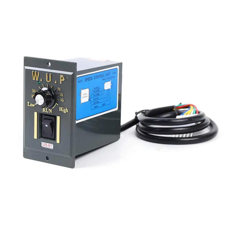 AC speed control unit for gear motor with adjustable settings, designed for Ac Gear Reduction Motor With Adjustable Speed Controller 110V 15 Watt 0 To 125 Rpm.