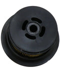 Top view of Pro-Grade Racing Filters Cartridge Fuel Filter For High-Performance Engines, black housing visible, HA Class