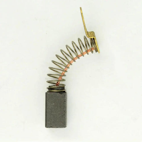 Heavy Duty Carbon Brush Set No Sweat Swap For Porter Cable And Black Decker Plate Joiners, 0.25 inch carbon brush with copper wire.