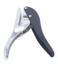 Ergonomic Handheld 1 Hole Paper Punch 8mm Diameter Full Metal Puncher That Handles Up To 25 Sheets And PVC Cards With 25mm Depth