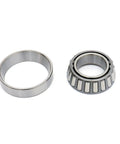 25580/25520 Tapered Roller Bearing Cup And Cone Set Set Of 2 Heavy Duty Replacement, shown side by side, ISO TS 16949 Certified