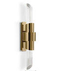 Modern Glass Crystal Wall Sconces, Versatile Bedroom Bedside Lamps And Hallway Light Fixtures delivering glare free eye comfort and stylish illumination.