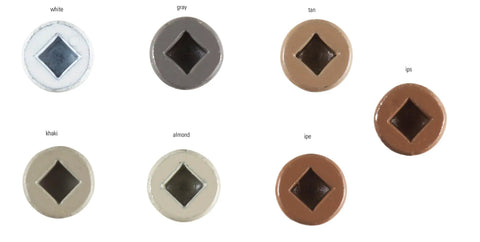 Heavy Duty Collated Trim Head Construction Screws Solid As A Rock Pro Grade Fasteners Three Inch 7 Gauge 305 Coating Square Drive One Thousand Count Tan Finish Exterior Deck And Siding Hardware Clean Finished Look