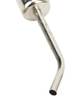 Close-up of a curved angle nozzle from the Pro Grade Curved Angle Heat Gun Nozzle Kit 8 Pcs Stainless Steel Tips For Delicate Electronics