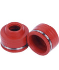 Red rubber valve stem seals for ATMT1-008 Performance Beefed Up Big Bore Cylinder Kit For GY6 80cc 47mm 139QMB ATV
