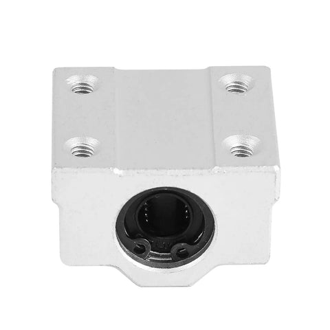 Professional 8Mm Linear Ball Bearing Slide Blocks Set Of Four Features Rock Solid Construction And Buttery Smooth Glide For Precision Machinery and workshop gear, aluminum casing.