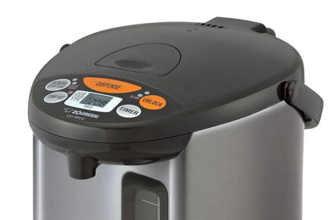 Micom Water Boiler And Warmer With 4 Liter Capacity 135 Oz Silver Finish Micro Computerized Temperature Control