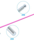 Four Pack 2mm Ball End Hex Key Wrenches L Shaped Long Arm Allen Keys Peachy Pink 100mm Length Hardened S2 Tool Steel Perfect for DIY Projects