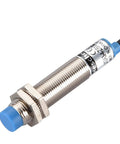 Inductive Proximity Sensor Switch M12 Non Shield Type 4mm Sensing Range LJ12A3-4-Z/BX with blue sensor tip, NPN 3-wire