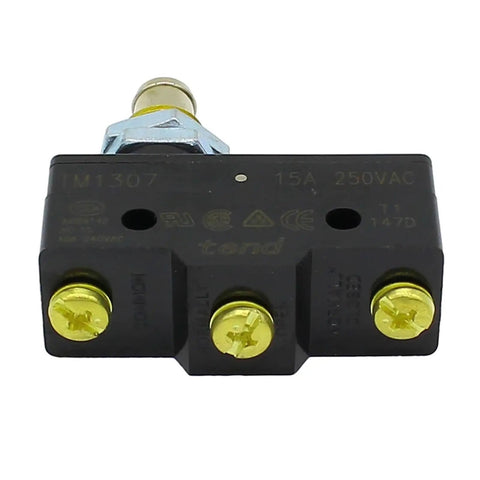 TM-1307 Parallel Roller Plunger Actuator Momentary Limit Switch 1 Pack Pro Grade Industrial Switch front view