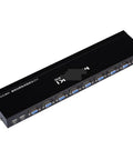 8 Port KVM Switch VGA USB Connectivity Rack Mount Console Manual Override Wired Remote Extender For Multi PC Setup No Fuss Rack Ready Tech Gear