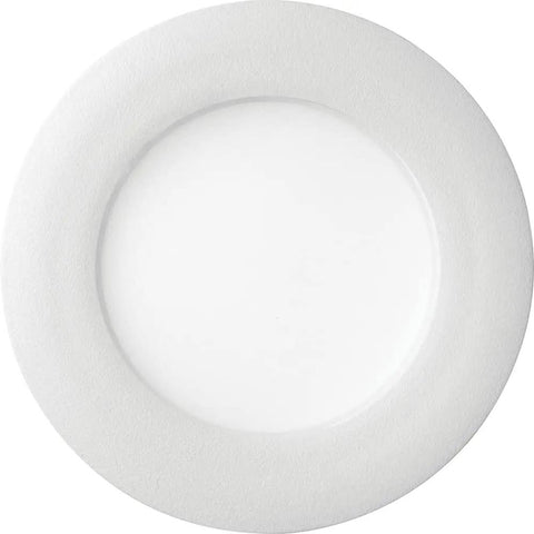 Top view of white 4 Inch LED Recessed Downlight Wafer Slim Ultra Thin 5 In 1 Color Temperature 120V Matte White Flat Trim 90CRI