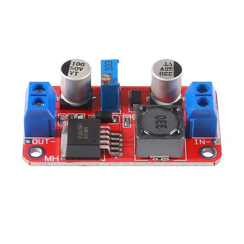XL6019 Upgraded DC-DC Step Up Power Module Boost Converter 5V 12V 24V Adjustable Output 3 Pack With Overload And Overtemperature Protection