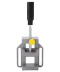 Drill Press Vise Aluminum Alloy Mini Bench Clamp For Precision Drilling Engraving And Polishing on white background