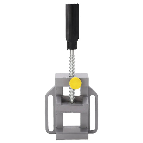 Drill Press Vise Aluminum Alloy Mini Bench Clamp For Precision Drilling Engraving And Polishing on white background