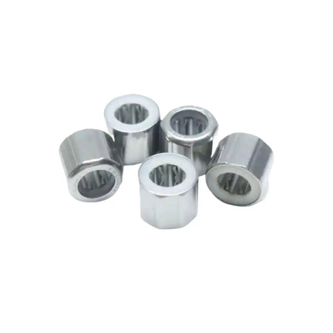 6 Pc One Way Needle Roller Bearing Set Featuring Rock Solid Construction And Slick Spinning Action Ideal For Fishing Gears And Hydraulic Cylinders Pre Greased For Peak Performance Ewc0608 Ewc1010 Ewc1012, stainless steel bearings