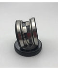 Heavy Duty Mechanical Shaft Seal For Water Pump Parts 2100 Series with single coil spring and FKM gasket on a gray background.
