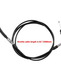 82 Inch Throttle Cable For 150cc And 250cc Go Karts And Dune Buggies Fits Hammerhead GTS 150 Mudhead 208R heavy duty view