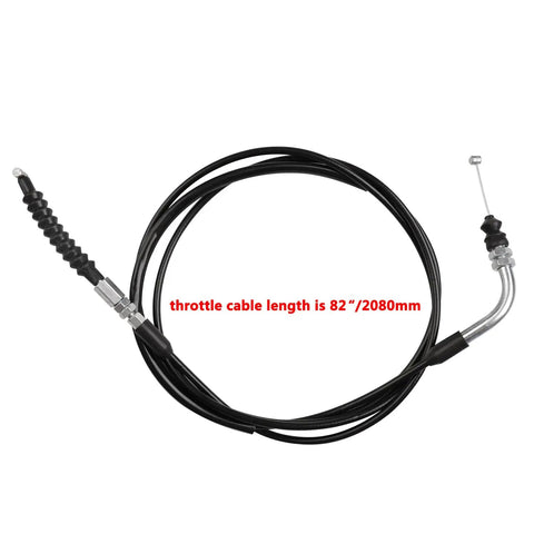 82 Inch Throttle Cable For 150cc And 250cc Go Karts And Dune Buggies Fits Hammerhead GTS 150 Mudhead 208R heavy duty view