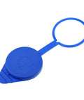 Ford Focus Windshield Washer Fluid Reservoir Cap Replacement For 2012 2018, Easy Install, Durable Cap, shown in blue color
