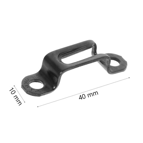 Hella Sturdy Invisible Furniture Connectors And Hidden Fasteners For Wardrobe Setup No Sweat Assembly Rock Solid Two In One Wood Joint Screws Quick Fit Cabinet Hardware For Any Project, metal connector, 40mm size, black steel finish.