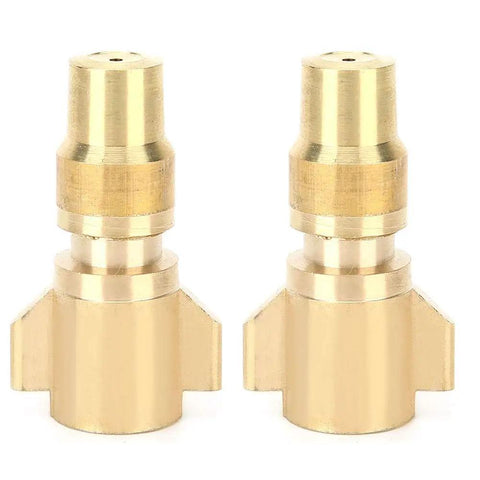 Copper Misting Spray Nozzle With Adjustable Spray Patterns For Greenhouse Cooling Pro Grade Water Sprayer Delivers Fine Atomization G One Quarter Thread