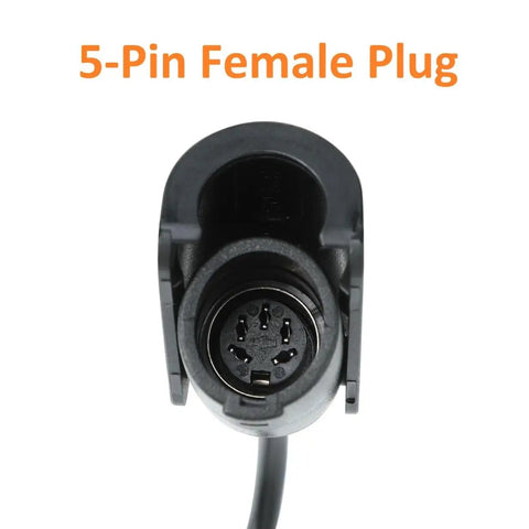 Plug And Play Recliner Power Supply Adapter For TiMotion TP2P TP2 IP20 29V 2.5A 5 Pin Connector AC DC Switching Transformer Easy Install Compatible With La Z Boy Lift Chairs And 2 Button To 4 Button Recliners 5-pin female plug close-up