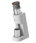 Top Tier Single Dose Coffee Grinder Built For Killer Extraction Features Super Tight Stepless Adjustment And Complete Zero Retention with magnetic dosing cup.