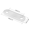 Stainless Steel Corner Brace Repair Plates For Furniture Pack Of 20 Or 50 30mm By 8mm Easy Screw Mounting Dimensions
