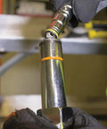 Magnetic 7 In 1 Nut Driver With Cushy Grip One Hand Drive Seven Sizes In One Tool SAE Hex Sizes One Quarter To Nine Sixteenths Inch