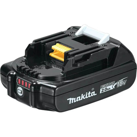 Sub Compact Brushless Cordless Drill Driver Kit With Metal Chuck And Two Speed Gears Built For Tough Jobs And Tight Squeezes Hella Smooth Ride For Tradesmen 18V lithium-ion battery with indicator lights.