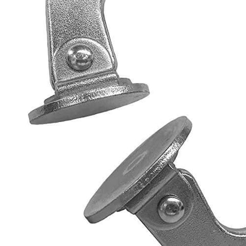 Close-up of metal components from Premium Pocket Hole Jig Bundle With Double Barrel And Single Barrel Jigs, essential for woodworking.
