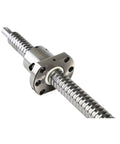 Heavy Duty Lead Screw Nut BNS1616B Ball Screw Assembly 200 Mm precision part for seamless linear movement, showing detailed end connection.